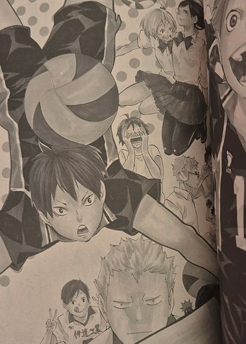 Haikyuu!! film özel shonen jump sayı japonca - Görsel 5