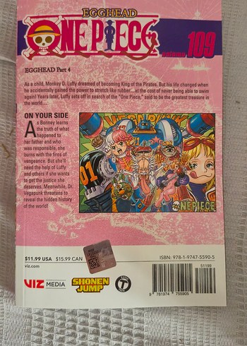 One Piece Cilt 109 - Eiichiro Oda ingilizce - Görsel 6