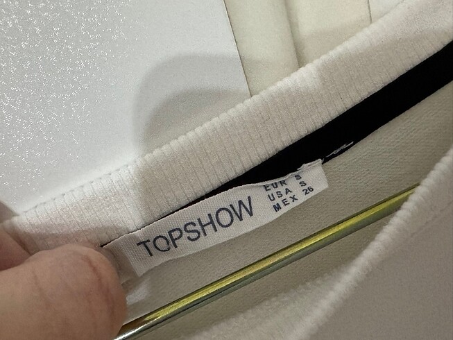 Beyaz Sweatshirt - Görsel 4