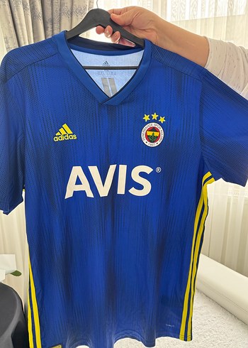 Lacivert Adidas V Yaka Erkek Fenerbahçe Forma - Görsel 2