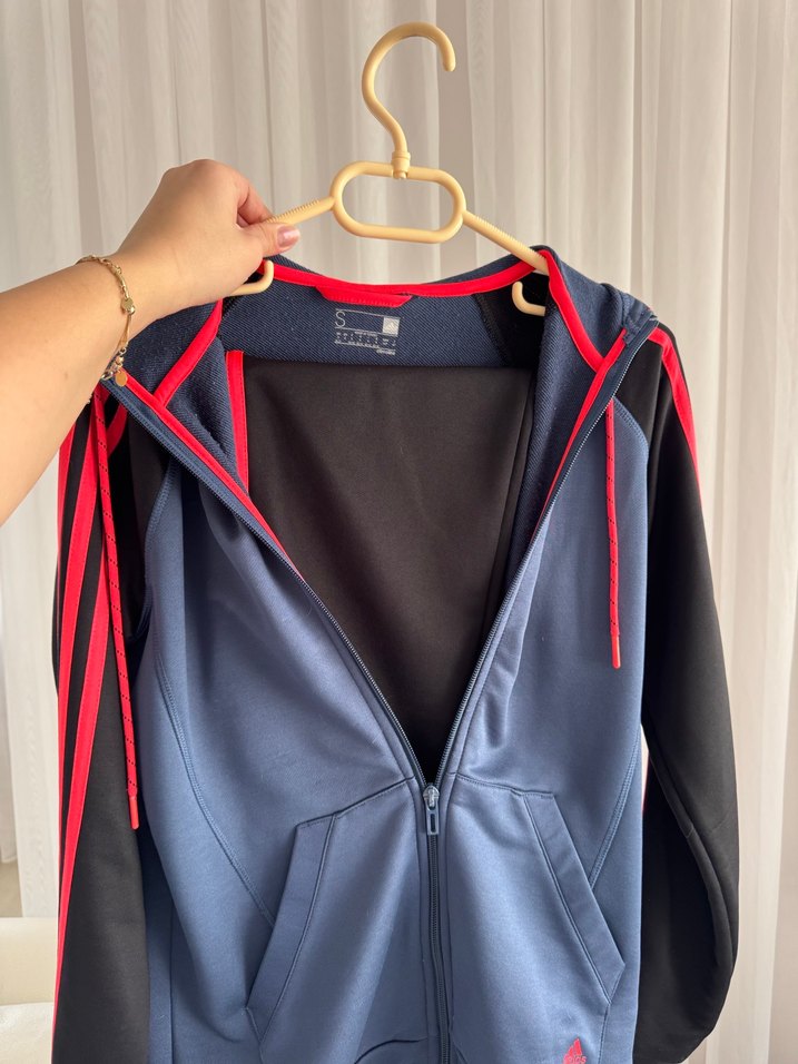 Adidas Kapüşonlu Spor Eşofman Takımı - Görsel 4