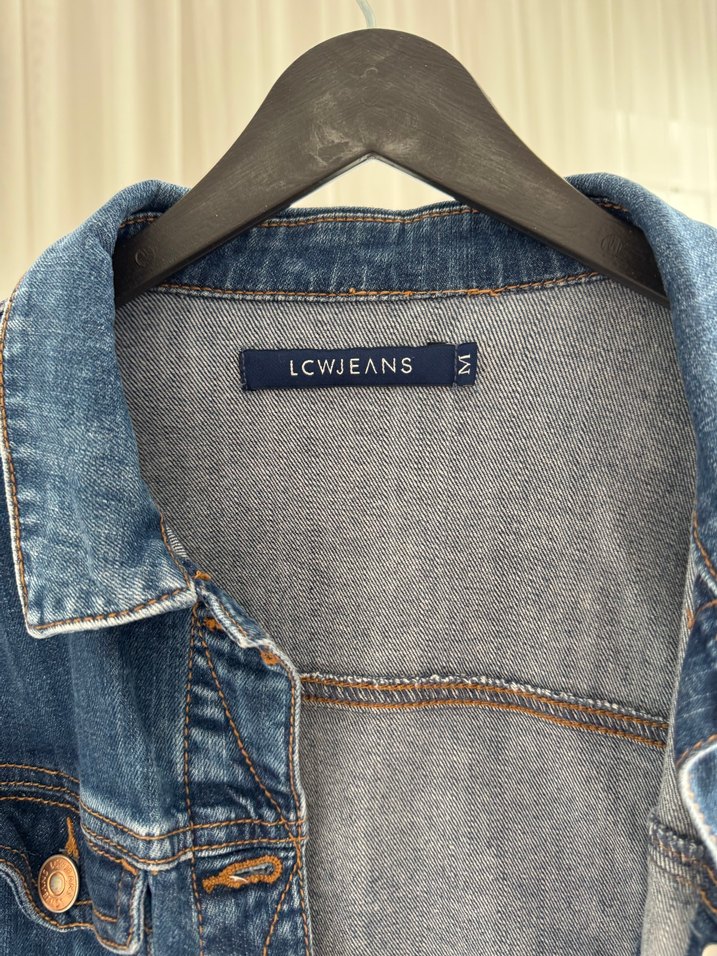 Kadın Lacivert Denim Ceket - Görsel 3