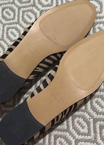 Massimo dutti deri babet - Görsel 3