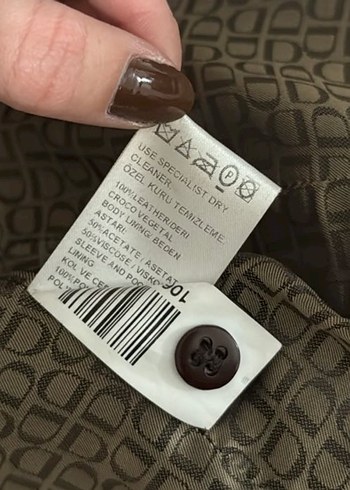 Kahverengi Deri Kemerli Desa Trençkot - Görsel 7