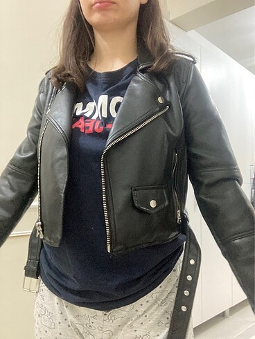 pull and bear deri ceket