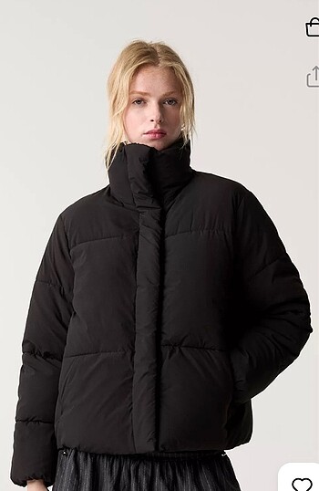 Orijinal pull and bear siyah mont