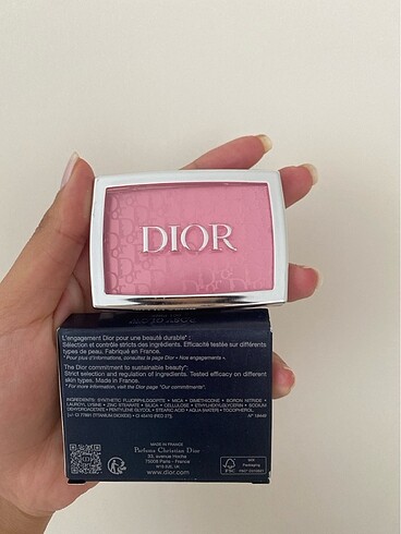 Beden Dior backstage allık