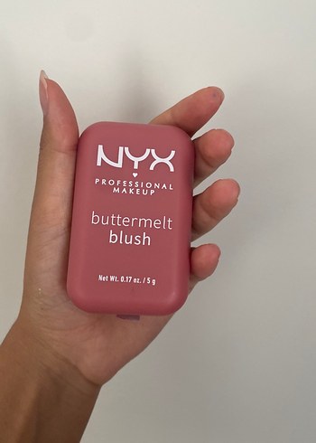 NYX Buttermelt Pembe Allık
