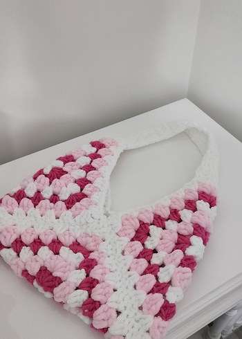 motif örgü çanta - Görsel 2