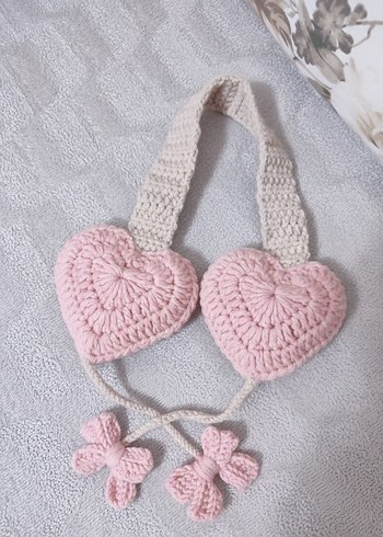 kalpli örgü zara kulaklık - Görsel 3