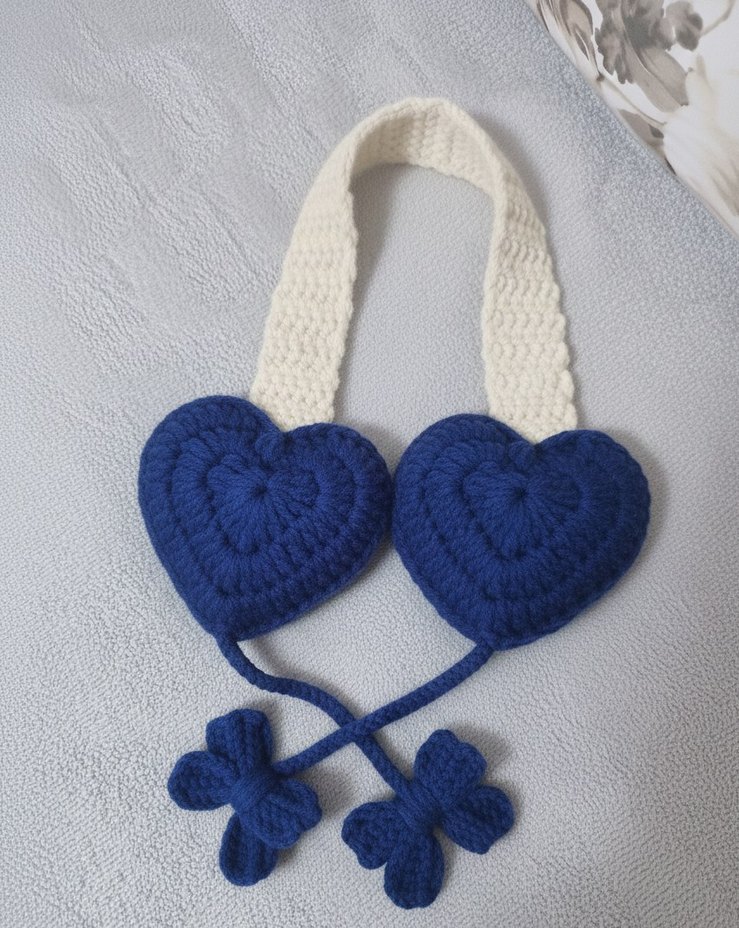 kalpli örgü zara kulaklık - Görsel 4