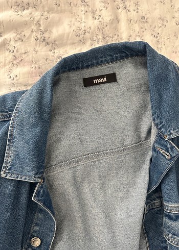 xl Beden Kadın Oversize Mavi Denim Ceket