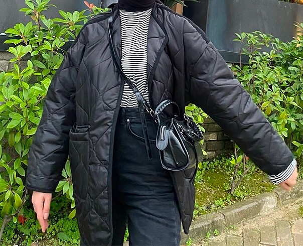 Diğer oversize kapitone ceket/mont