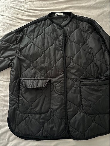 l Beden oversize kapitone ceket/mont