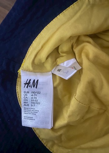 H&M Sarı Pop Kültür Erkek Şapka