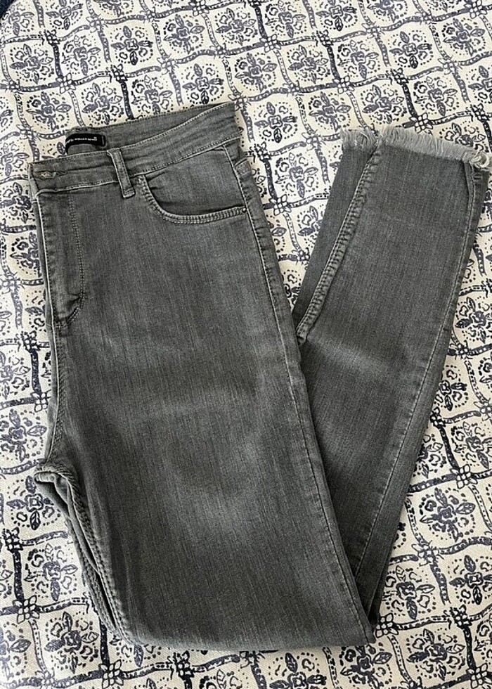 Kadın Gri jeans  - Görsel 2