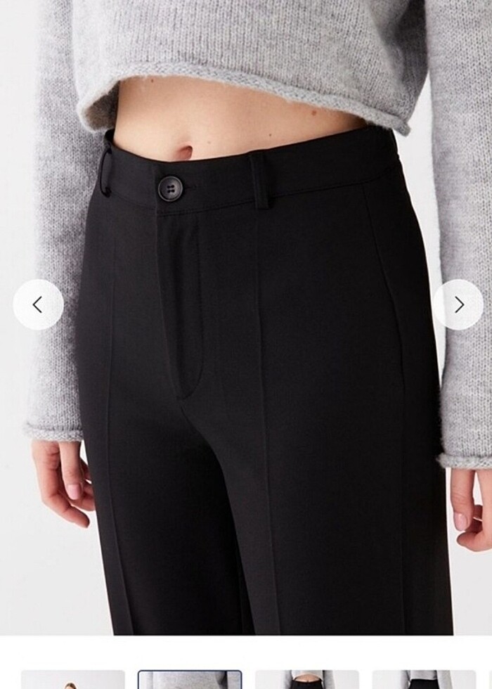 LCW vision kadın standart fit düz pantolon  - Görsel 2