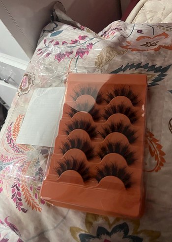 Koyu Kahverengi Takma Kirpik Seti - Görsel 2