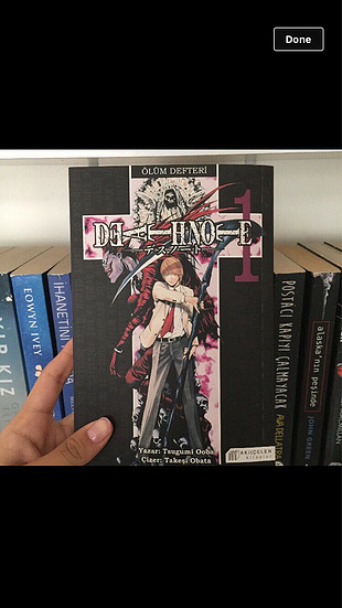 Death Note Cilt 1 (Manga Kitap)