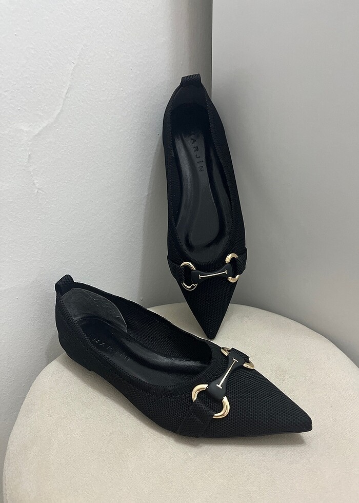 Siyah babet - Görsel 4