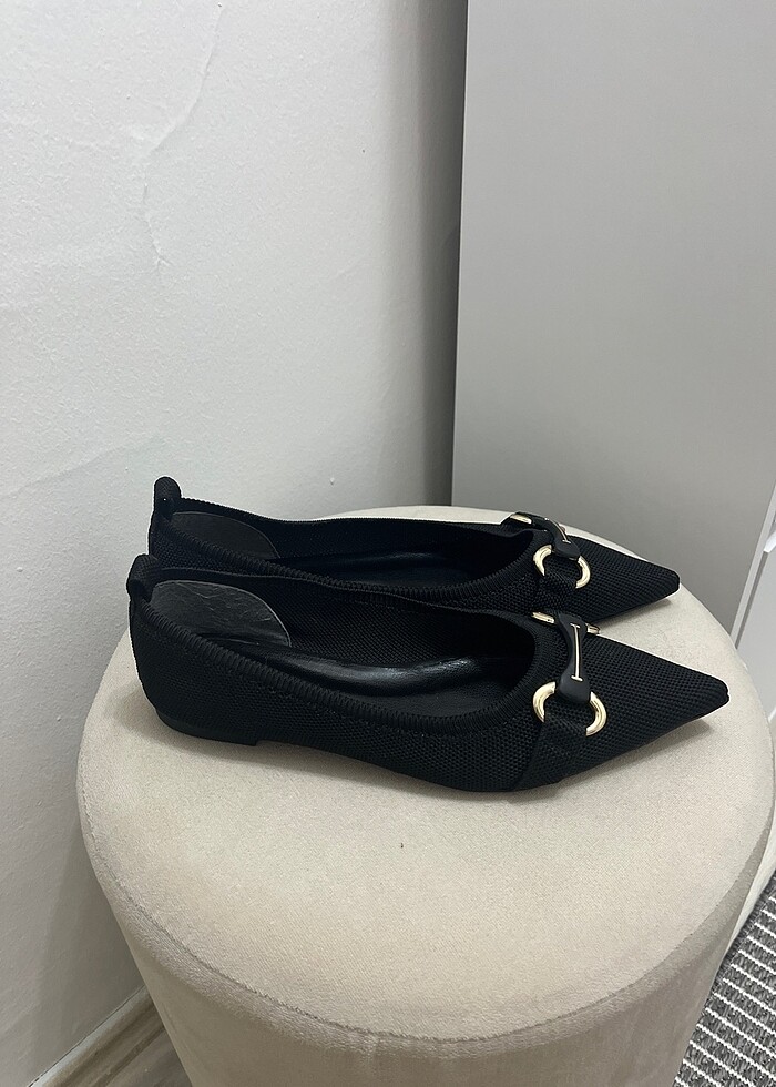 Siyah babet - Görsel 2