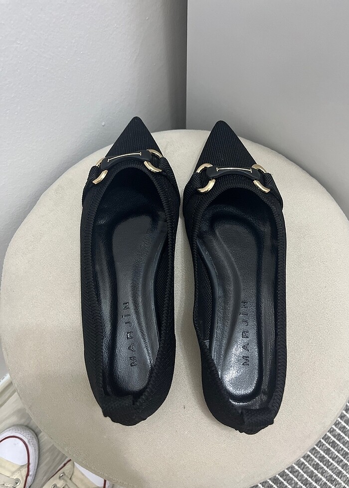 Siyah babet - Görsel 3