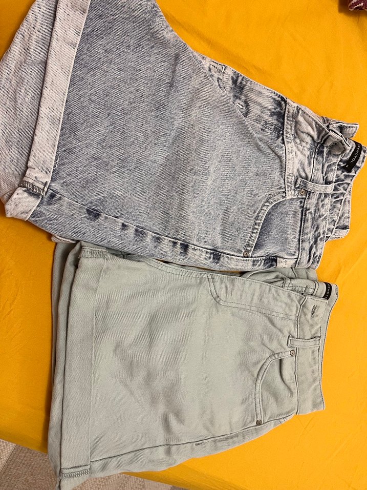 Denim Kadın Şort - Görsel 4