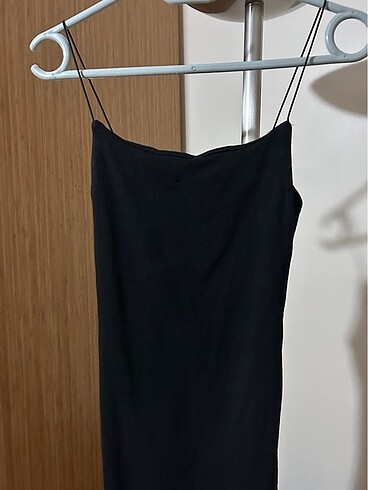 s Beden Pull and bear ince askılı mini elbise
