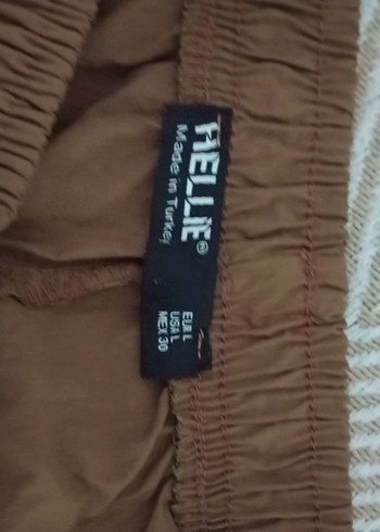 Kahverengi Paraşüt Salaş Midi Pantolon - Görsel 2