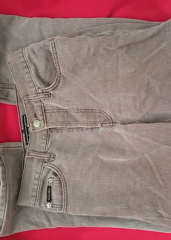 Kadın vintage kadife pantolon - Görsel 3