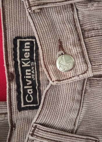 Kadın vintage kadife pantolon - Görsel 2