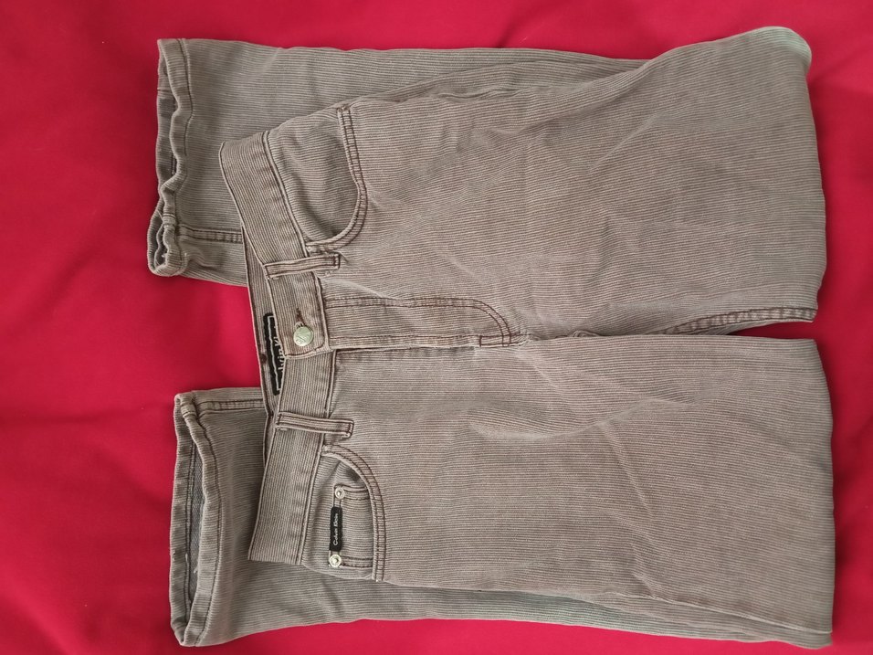 Kadın vintage kadife pantolon - Görsel 3