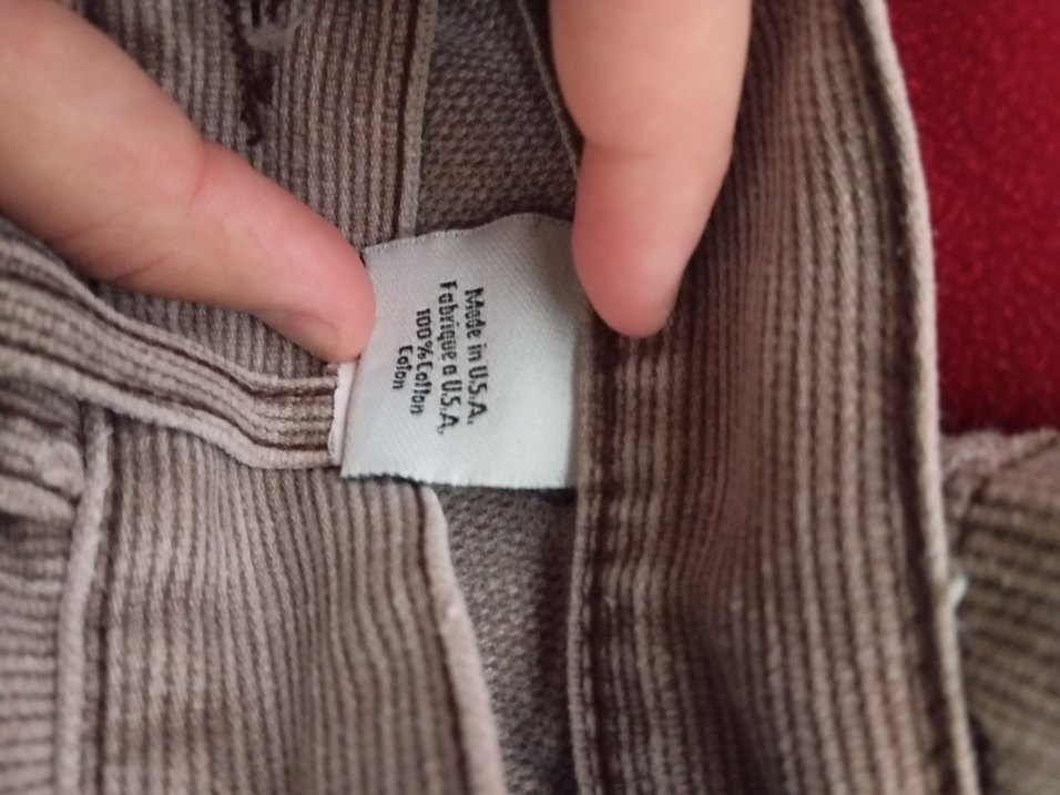 Kadın vintage kadife pantolon - Görsel 4