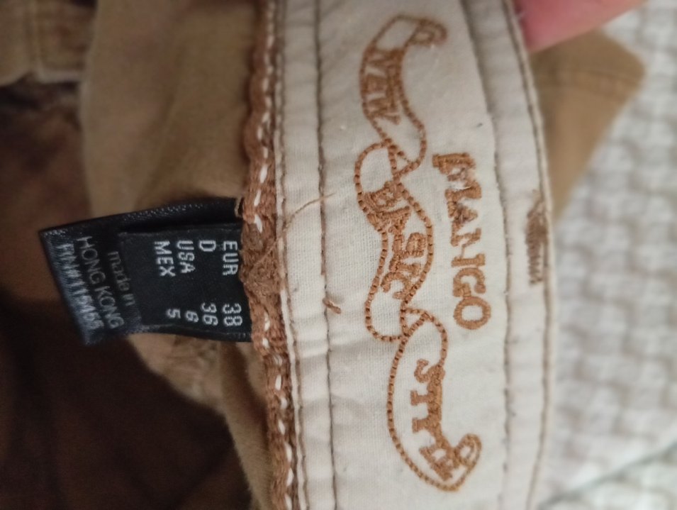 Kahverengi kargo kadın pantolon - Görsel 3