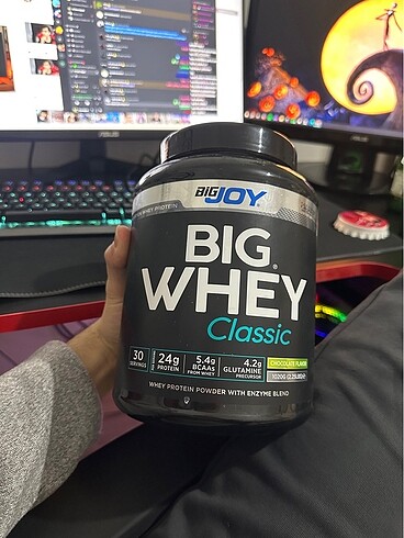 Big Whey Big Joy protein tozu