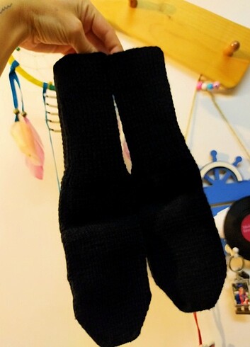 38 Beden siyah Renk Kadın çorap 