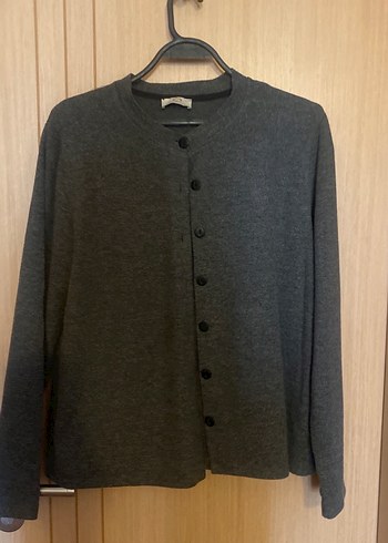 Gri Bol Kesim Midi Sweatpant - Görsel 2