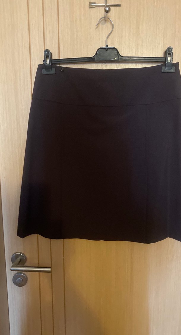 Mürdüm rengi Düğmeli Kadın Blazer Ceket - Görsel 2