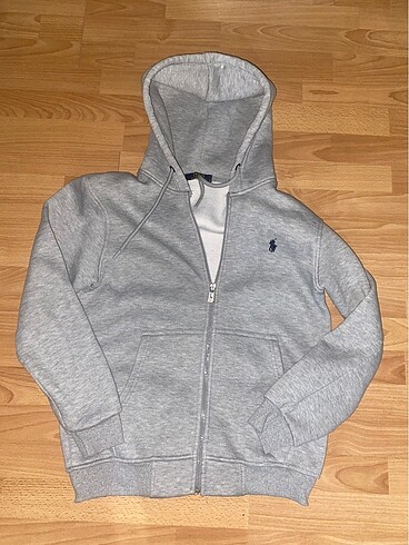 Gri Polo ralph lauren zip-up hoodie