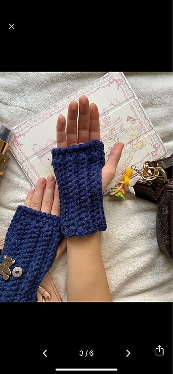 Tedy bear eldiven - Görsel 5