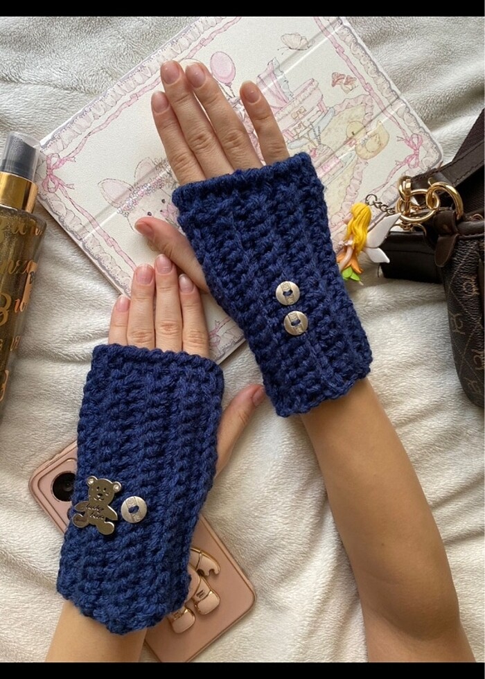 Tedy bear eldiven - Görsel 2