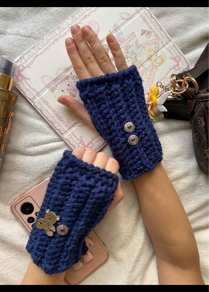 Tedy bear eldiven - Görsel 4