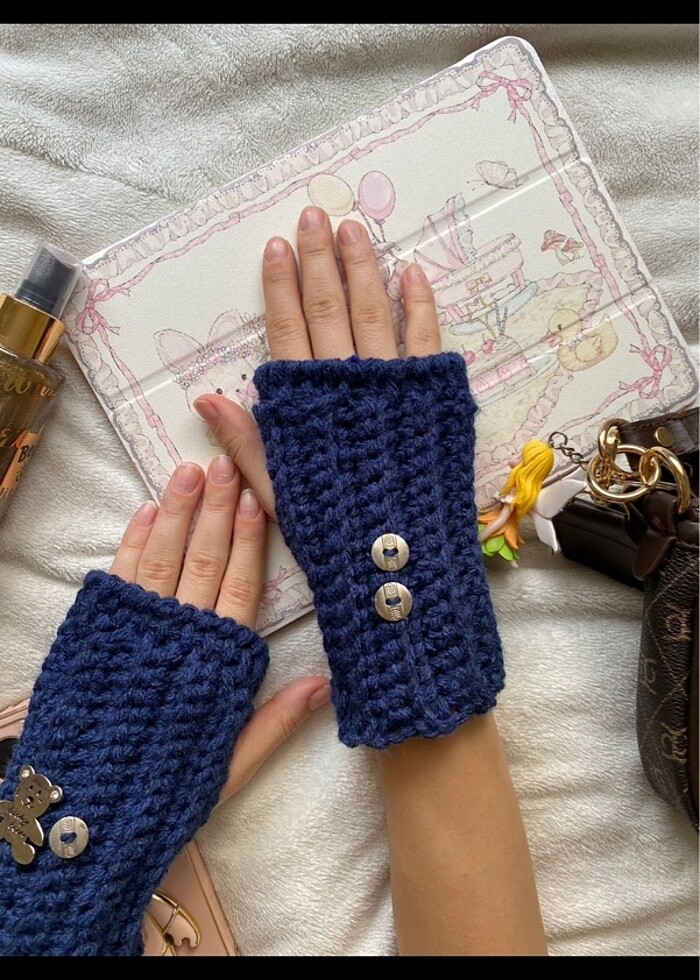 Tedy bear eldiven - Görsel 3