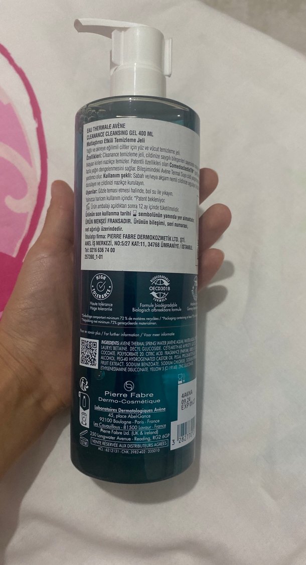 Avène Cleanance Temizleme Jeli 400 ml - Görsel 2