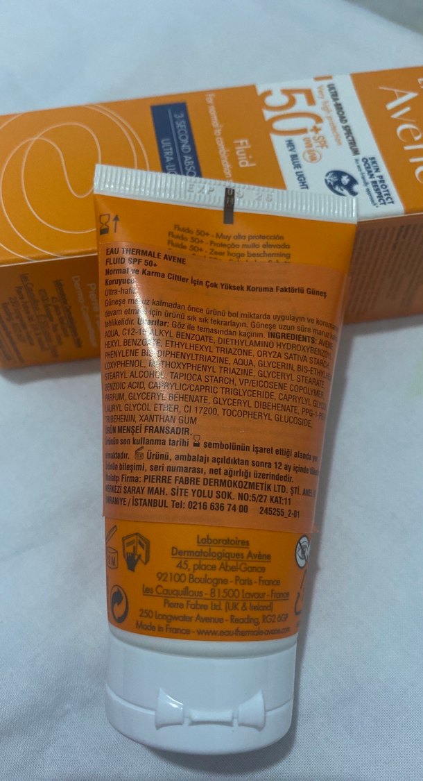 Avene fluid güneş kremi - Görsel 4