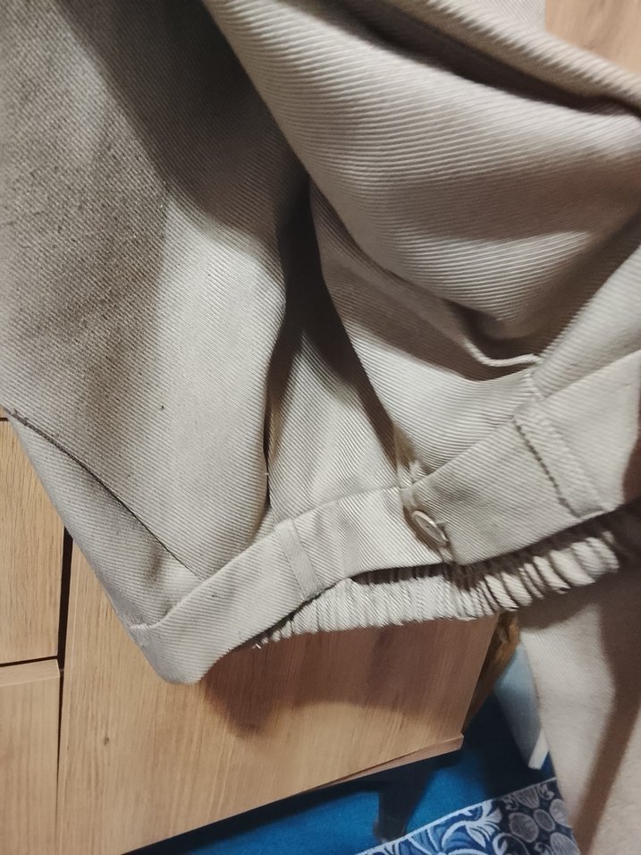 Bej Midi Kadın Kumaş Pantolon - Görsel 3