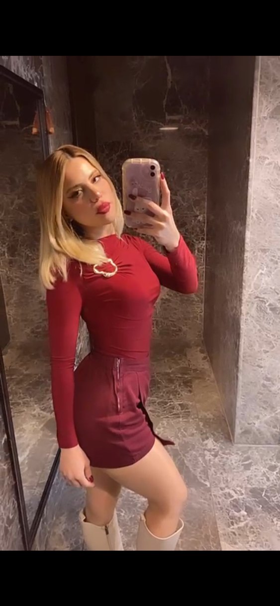 Bordo şort etek - Görsel 2