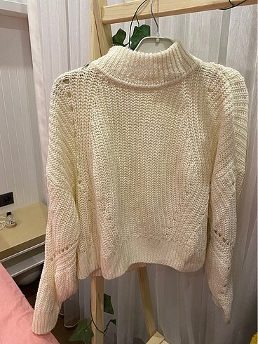 xs Beden beyaz Renk H&M kazak