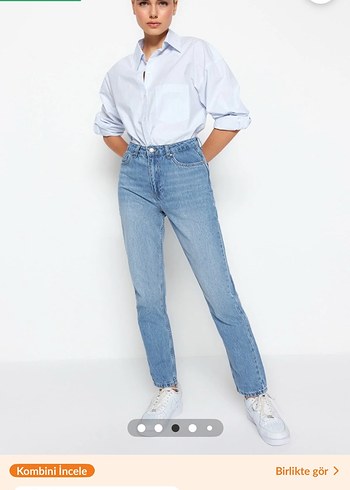 Trendyol & Milla Acik Mavi Jean