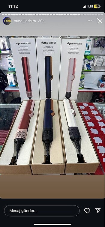 DYSON Saç düzleştiricisi